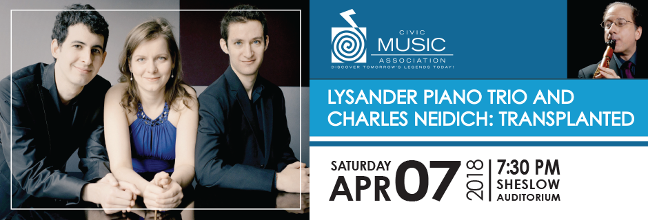 Lysander Piano Trio & Charles Neidich
