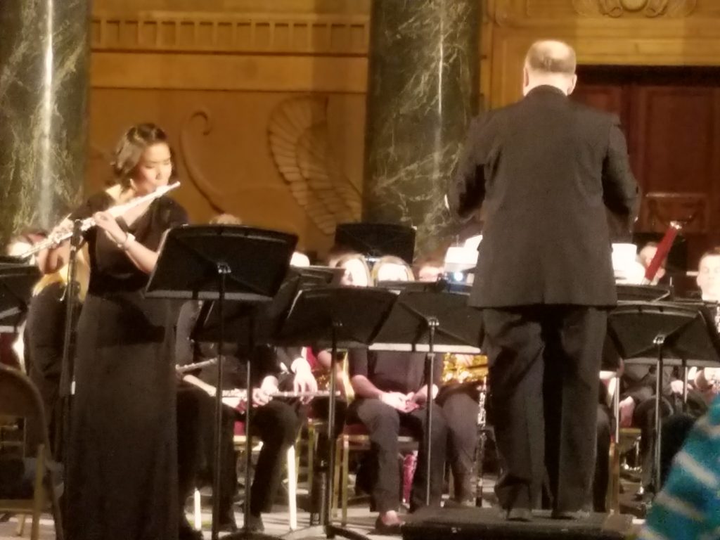 Maya Miller, 2018 winner of the Aimee Krug Memorial Student Solo Competition, performing "Fantasie for Flute" by Georges Hue